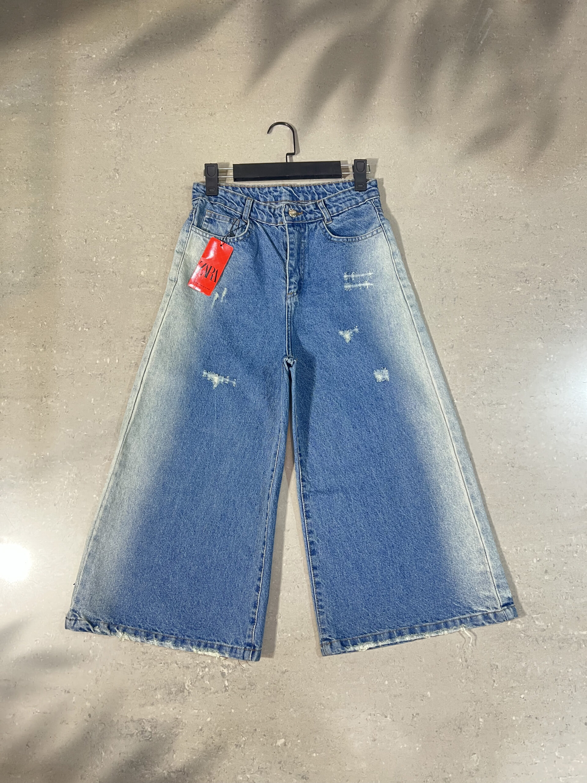 شلوار جین واید بگ ZARA